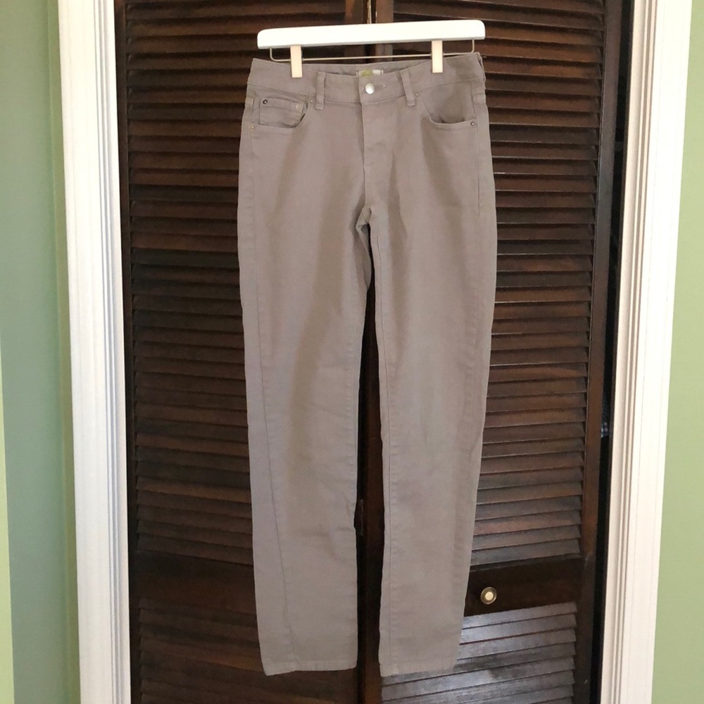2/$20 Garnet Hill Cotton Straight Leg Pants Size 4